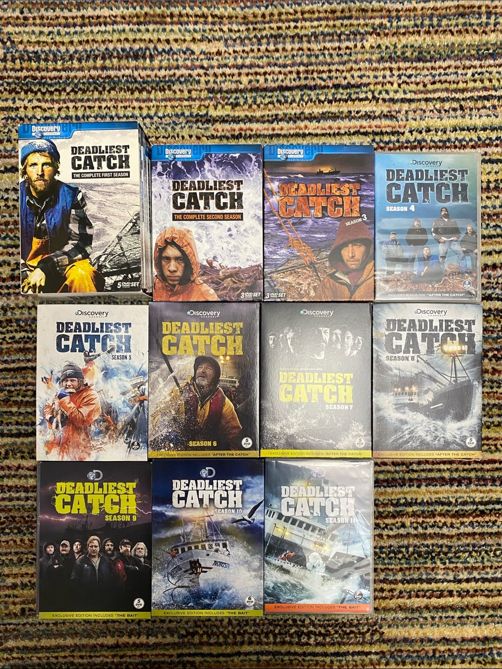 Discovery Deadliest Catch DVD Seasons 1-11